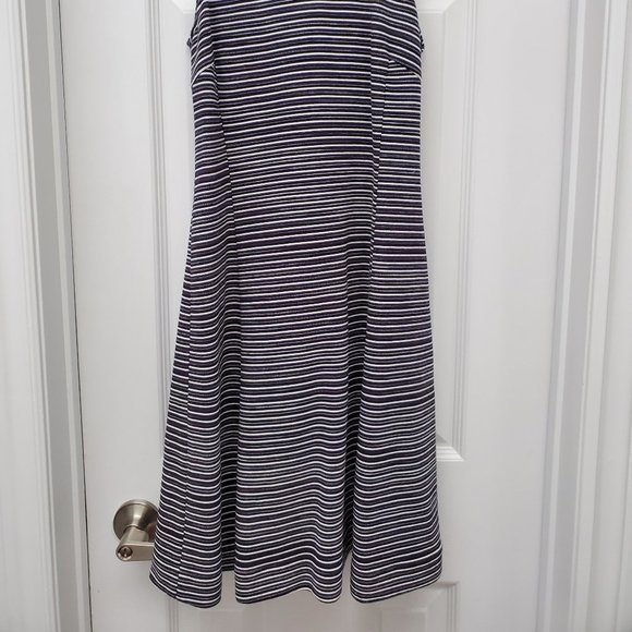 BANANA REPUBLIC - STRIPED A LINE DRESS - SIZE 0P - Picture 3 of 3